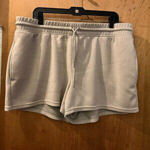 Size XXL - Velocity - Tan Knit Workout Shorts